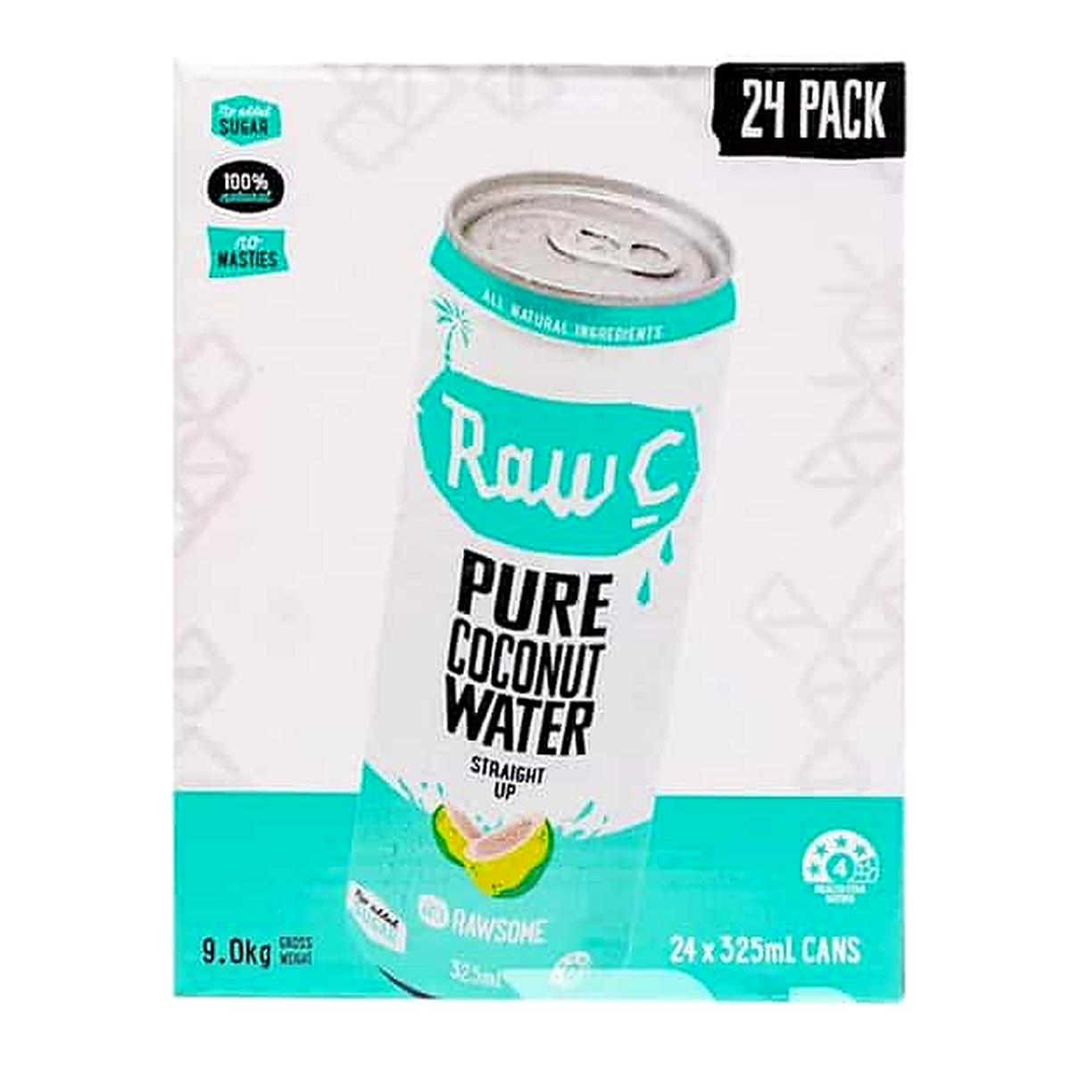 Raw C Coconut Water (325 g x 24 pk)