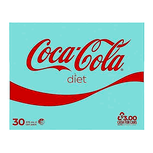 Coca-Cola Diet Soft Drink (375 ml 脳 30 ct)