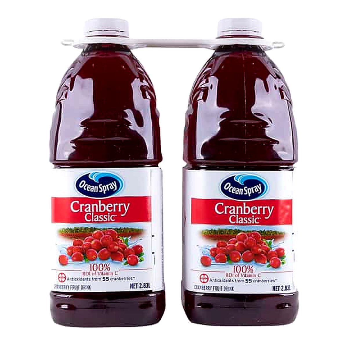 Ocean Spray Cranberry Fruit Drink Bottles (2.83 L x 2 pk)
