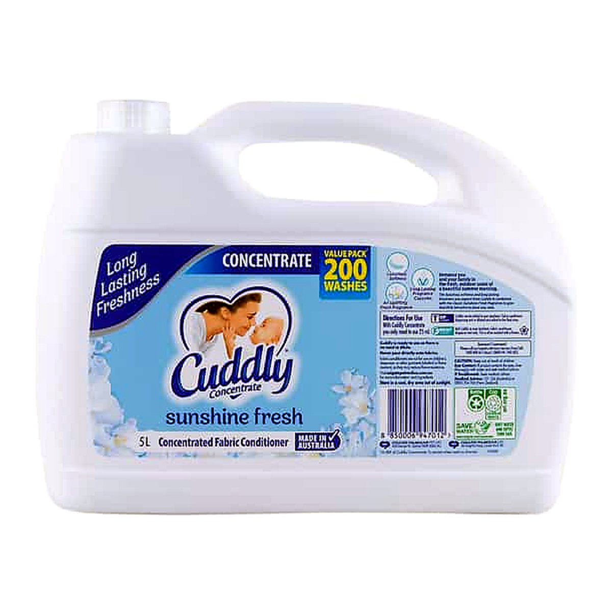 Cuddly Sunshine Fresh Fabric Softener (5 L)