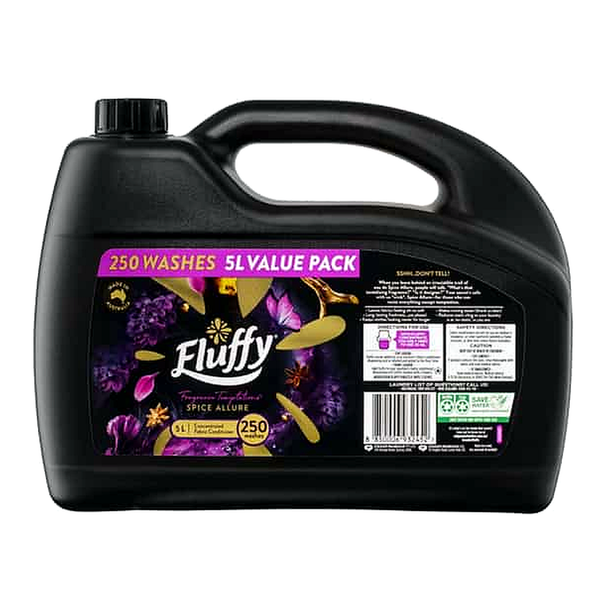 Fluffy Fragrance Temptations Spice Allure Fabric Softener (5 L)