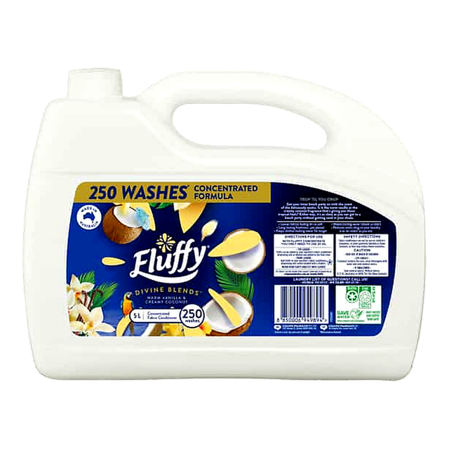 Fluffy Divine Blends Fabric Softener (5 L)