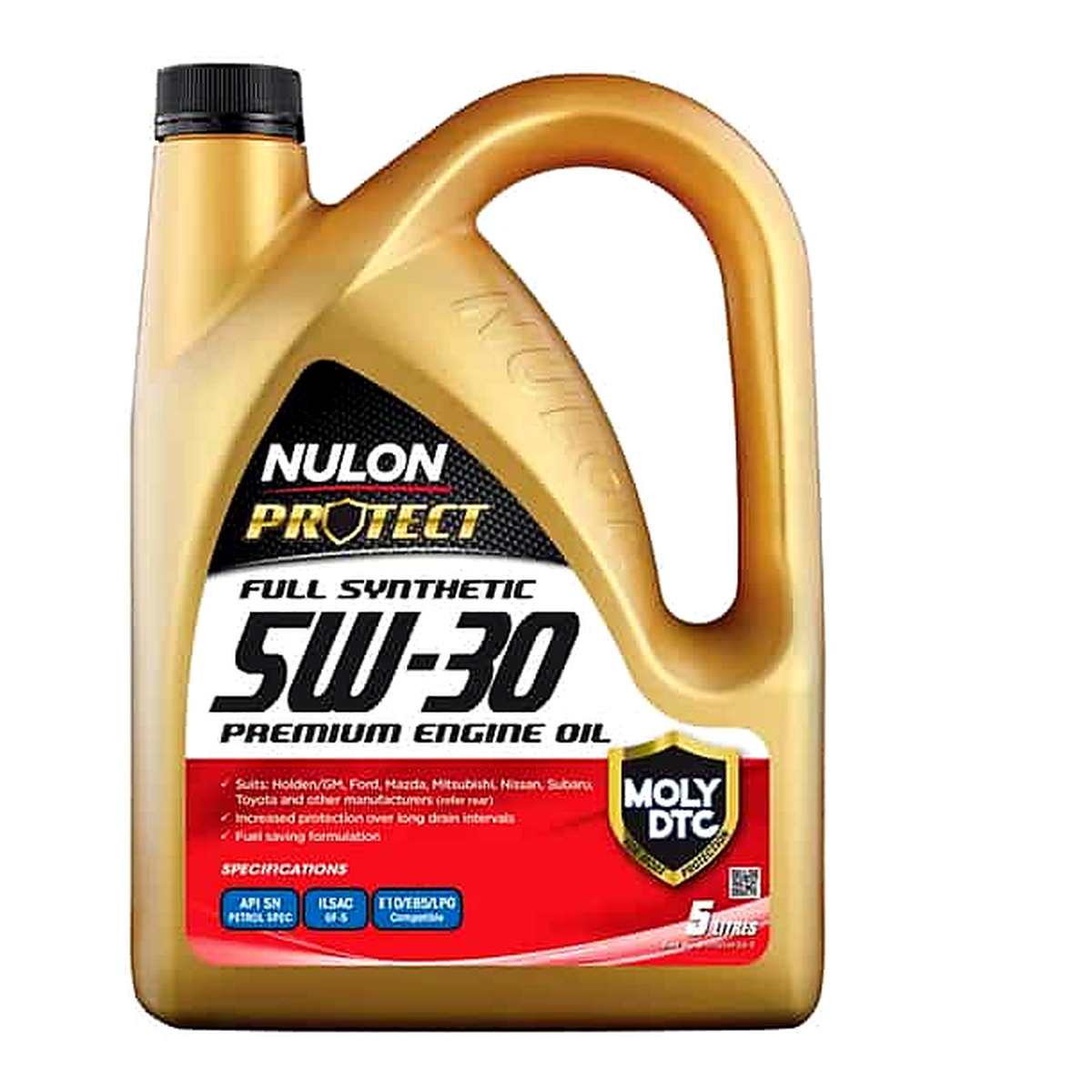 Nulon Protect Full Synthetic 5W 30 Premium Petrol Engine Oil (1 ea)