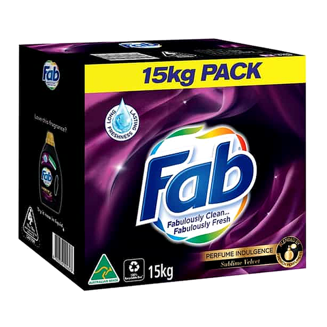 Fab Sublime Velvet Laundry Powder (15 kg)