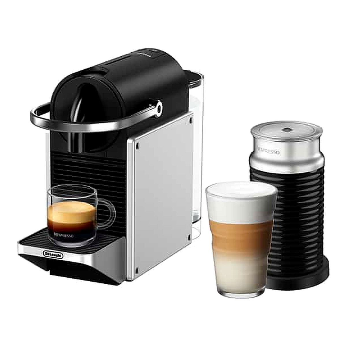De'Longhi Nespresso Original Pixie Capsule Coffee Machine With Aeroccino3 En127.Sae (1 each)