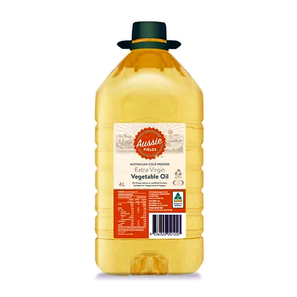Aussie Fields Cold Pressed Vegetable Oil (4 L)