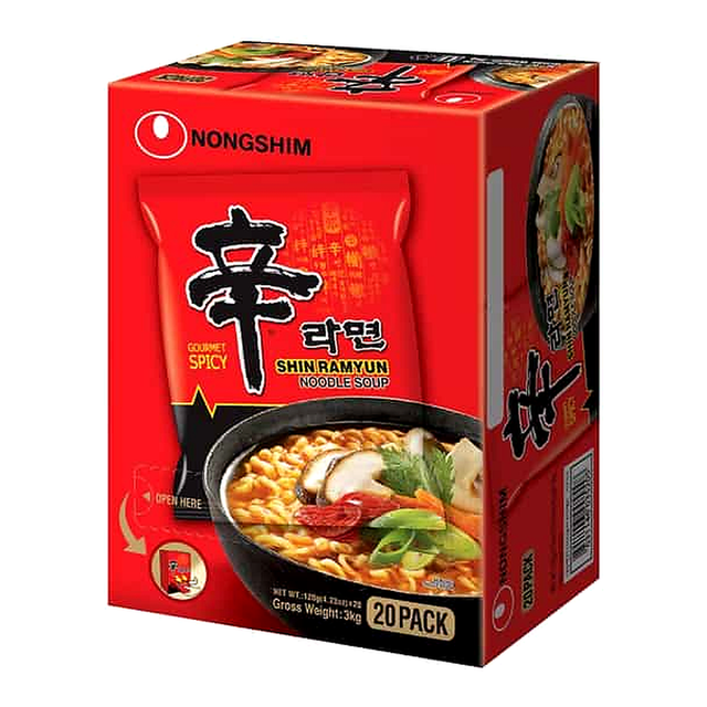 Nongshim Shin Ramyun Noodle (120 g x 2 pk)