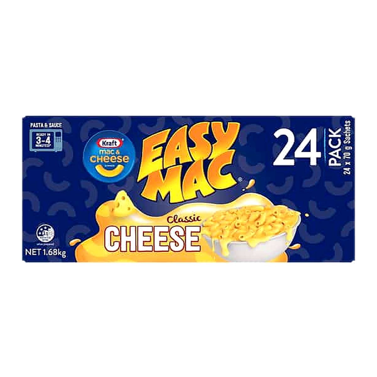 Kraft Easy Mac & Cheese (70 g x 24 pk)