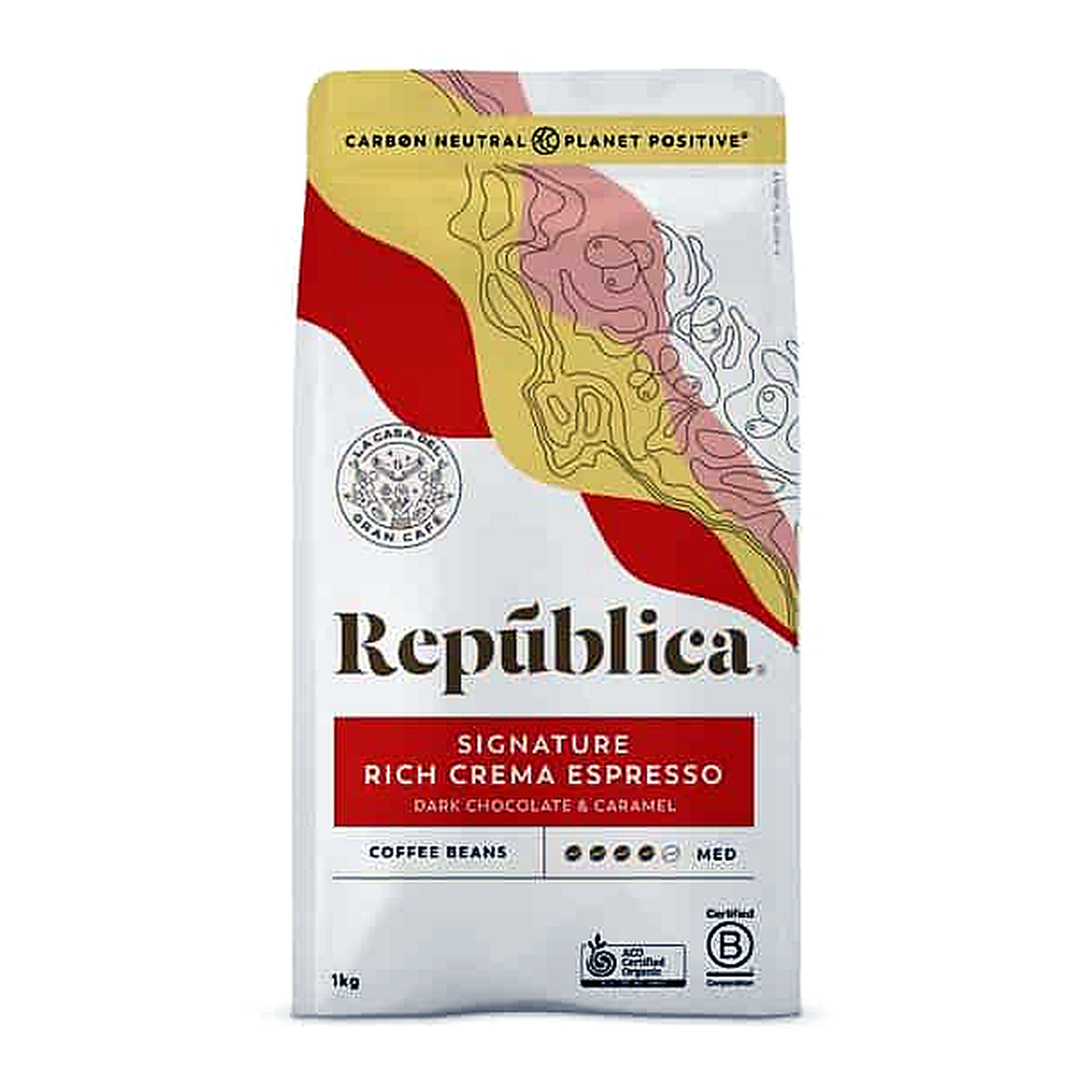 Republica Signature Espresso Coffee Beans (1 kg)