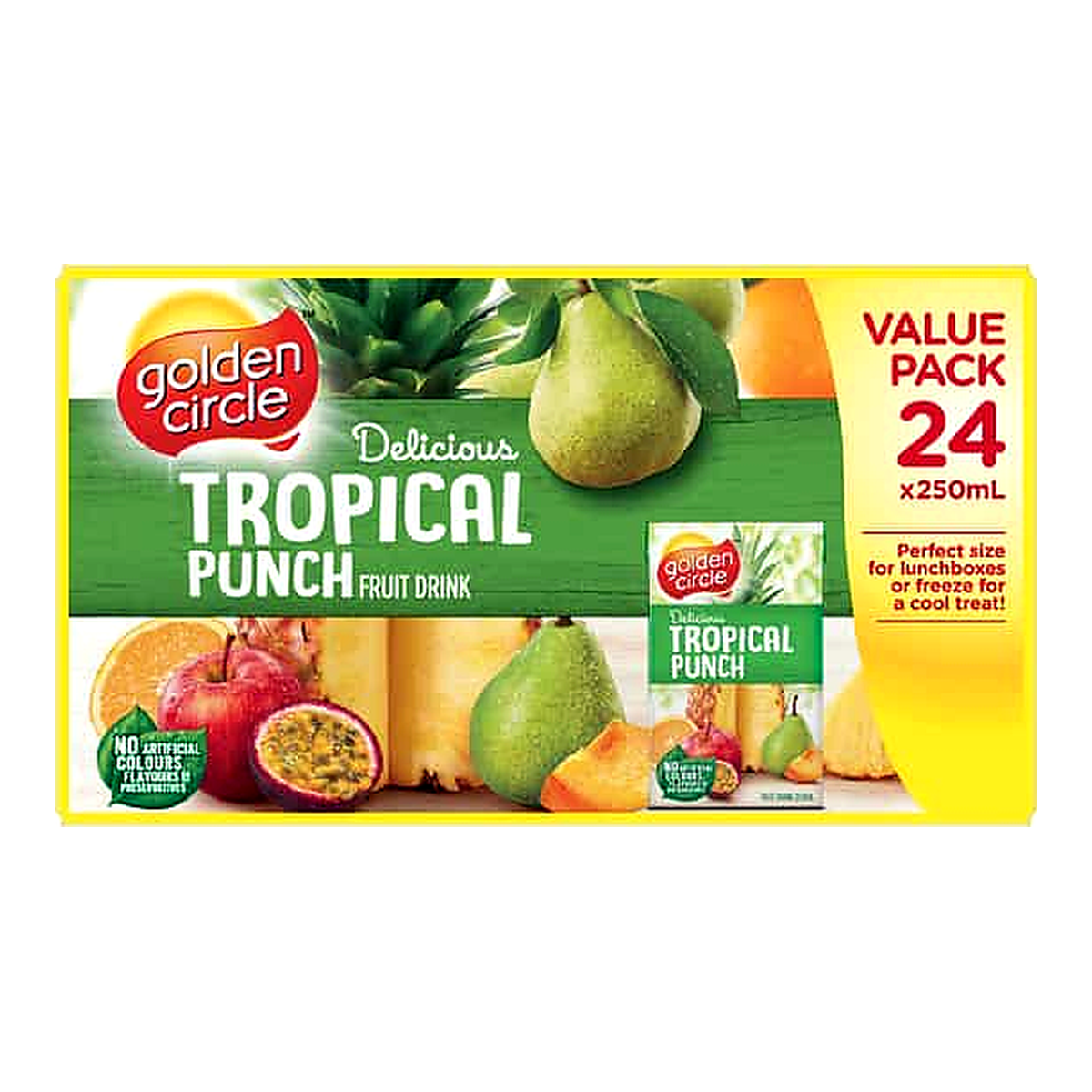 Golden Circle Tropical Punch Fruit Drink (250 ml x 24 pk)