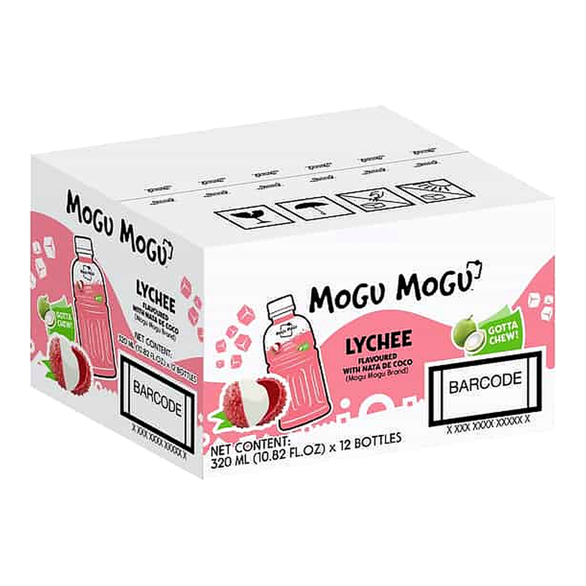 Mogu Mogu Juice Bottles (320ml x 12 pk)