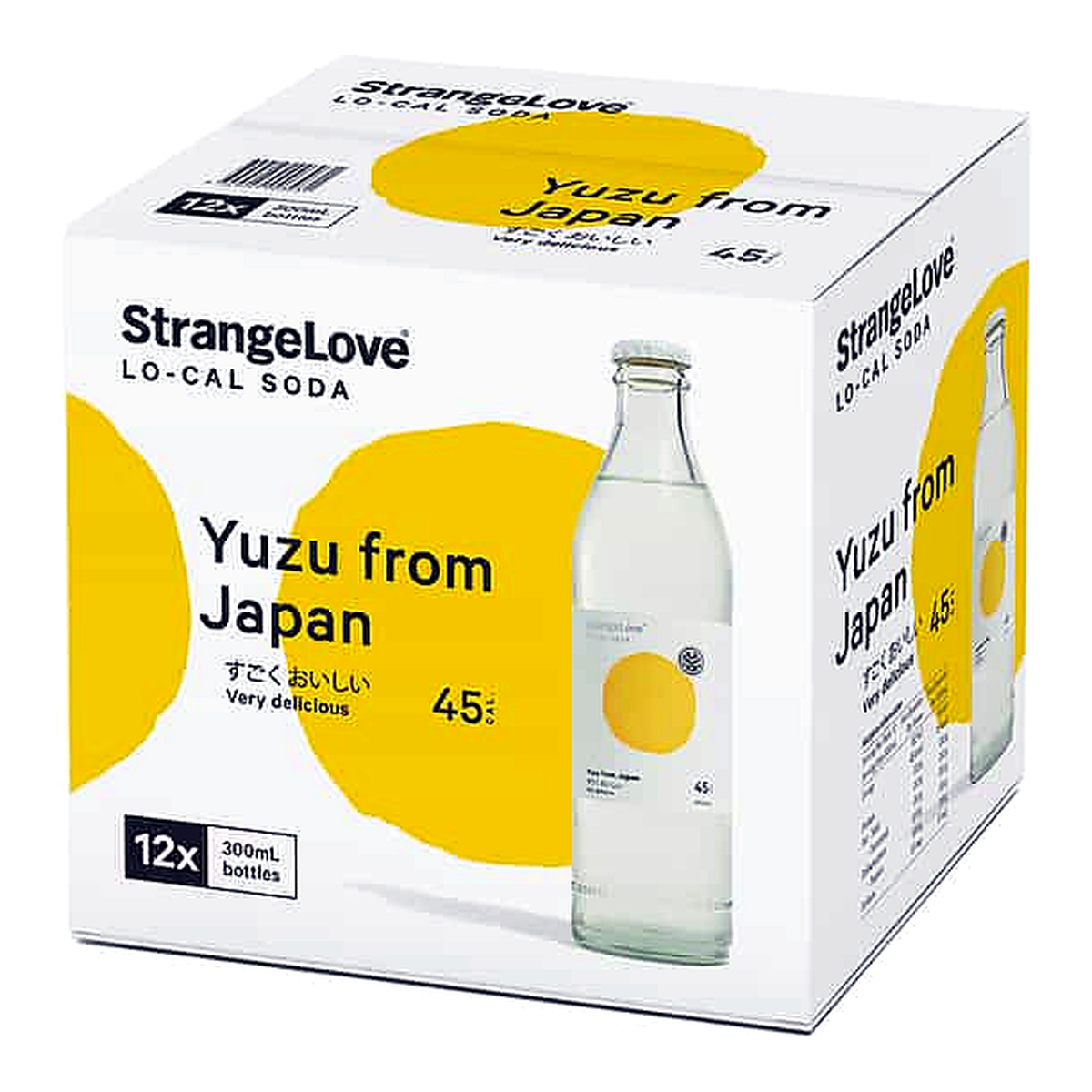 StrangeLove Yuzu Lo-Cal Soda (300 ml x 12 pk)