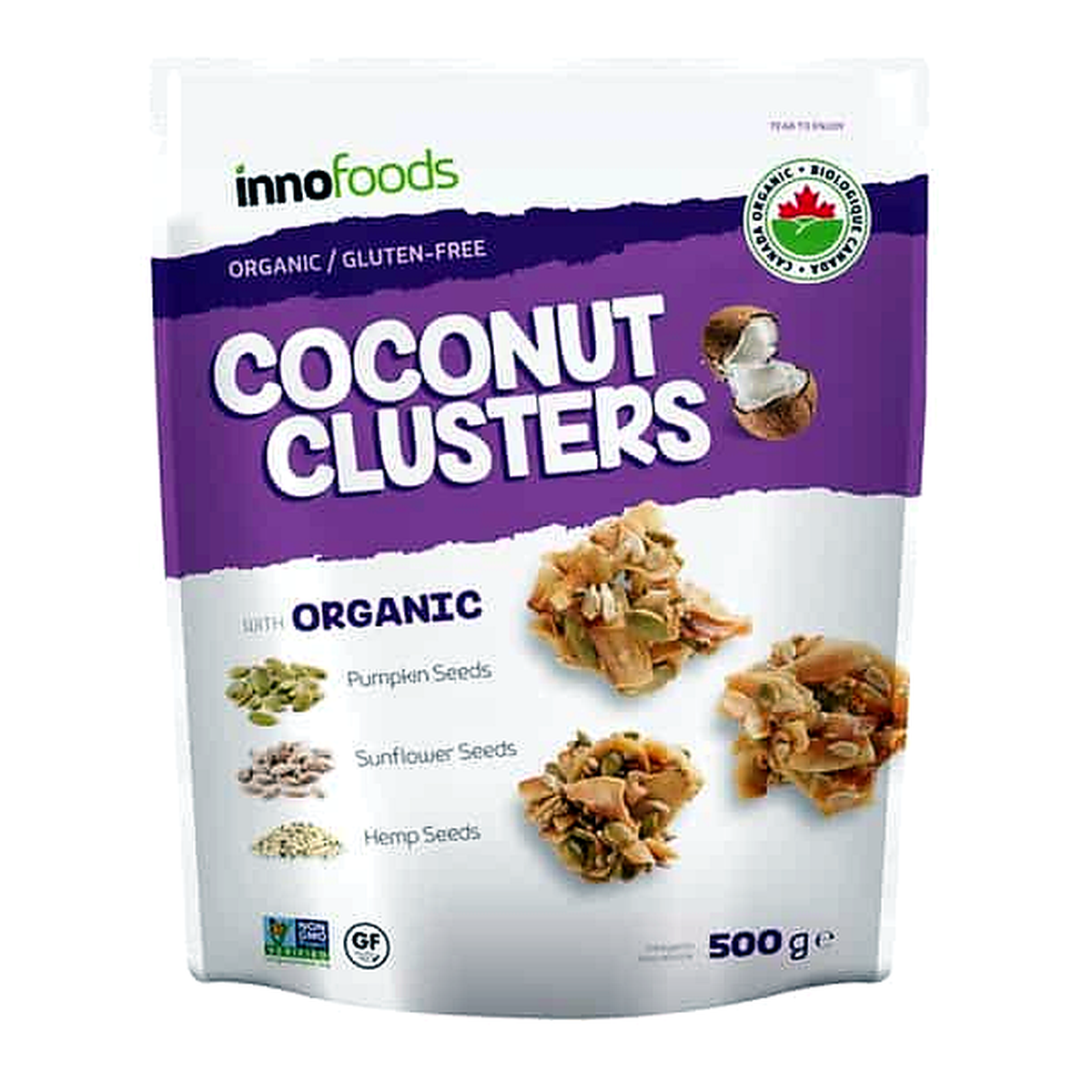 Innofoods Coconut Clusters with Super Seeds (500 g)