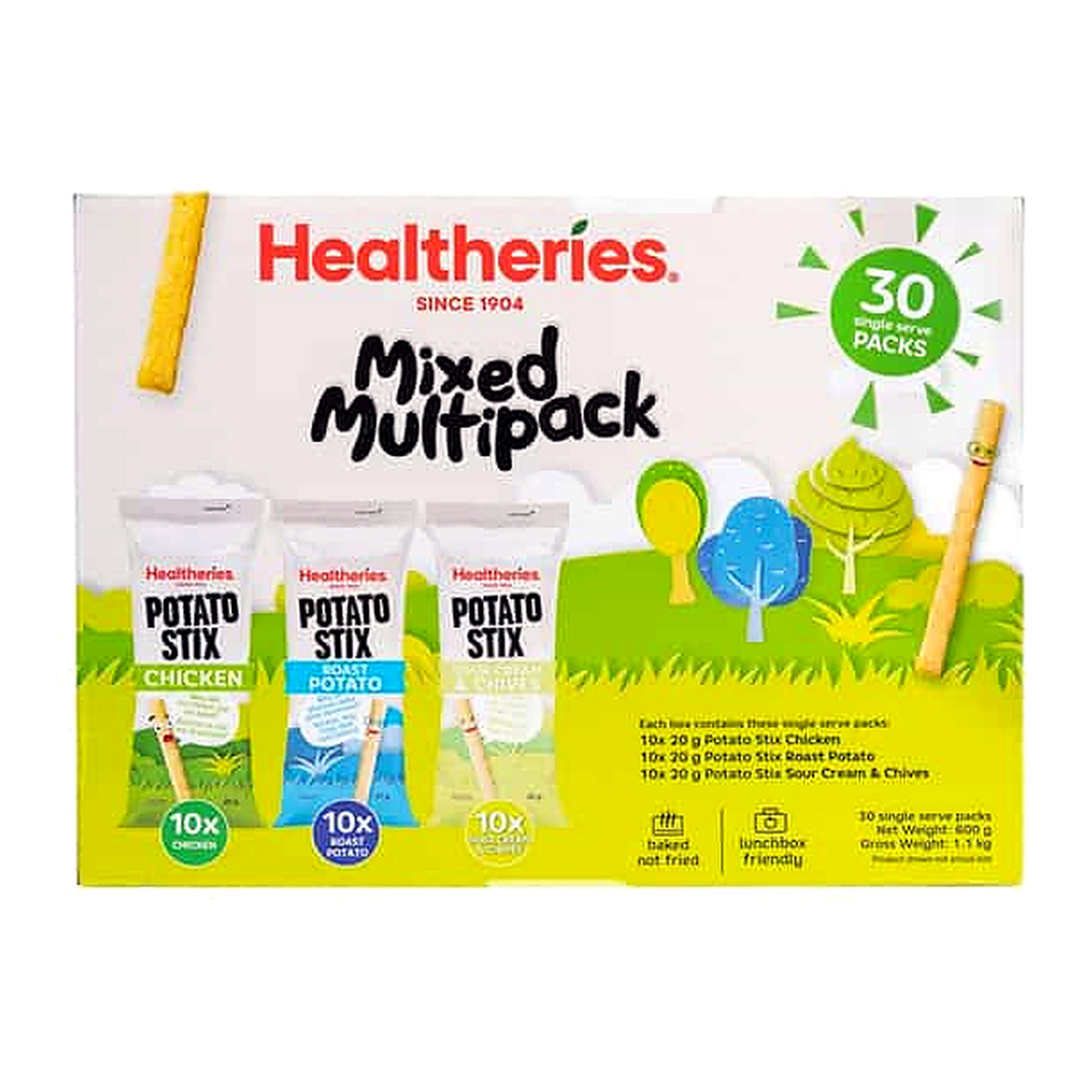Healtheries Potato Stix Multipack (30 pk)