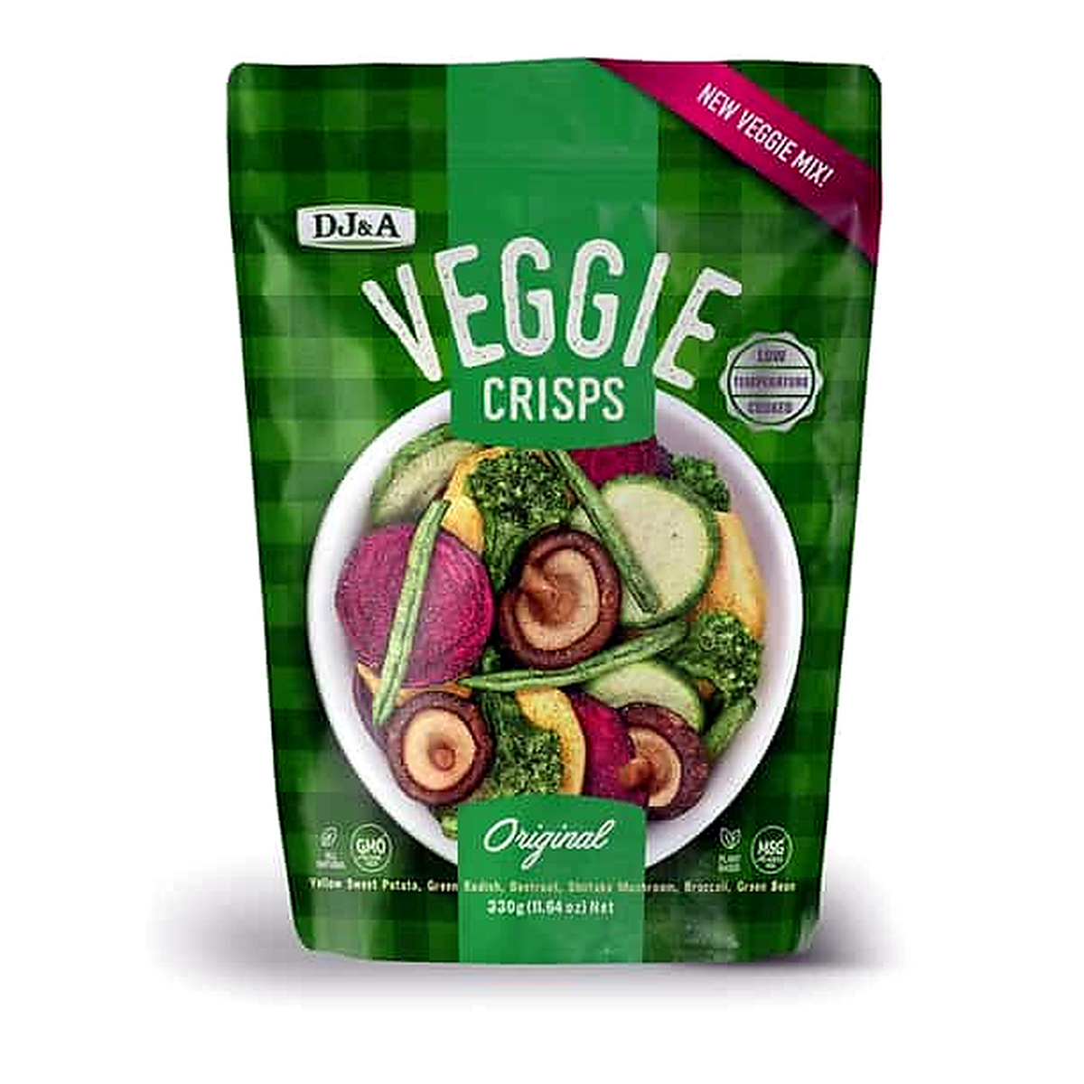 DJ&A Veggie Crisps (330 g)