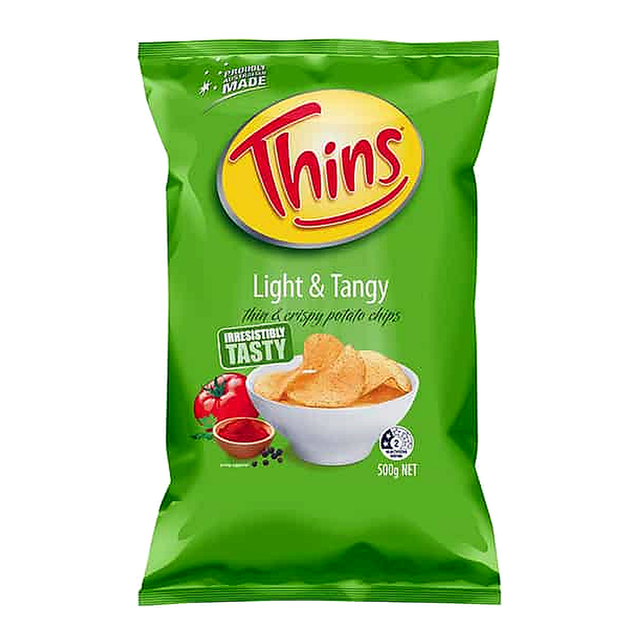 Thins Light And Tangy (500 g)