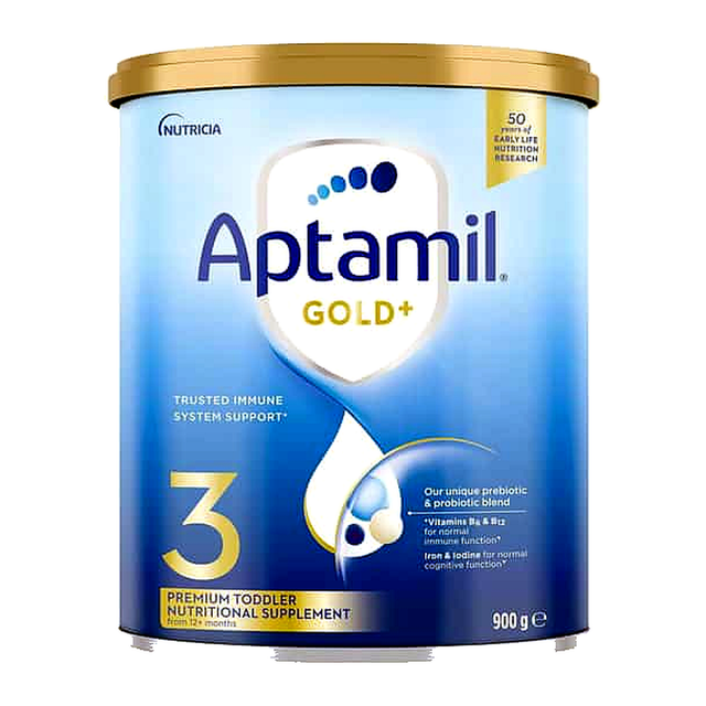 Aptamil Gold+ Stage 3 Formula Powder (900 g)