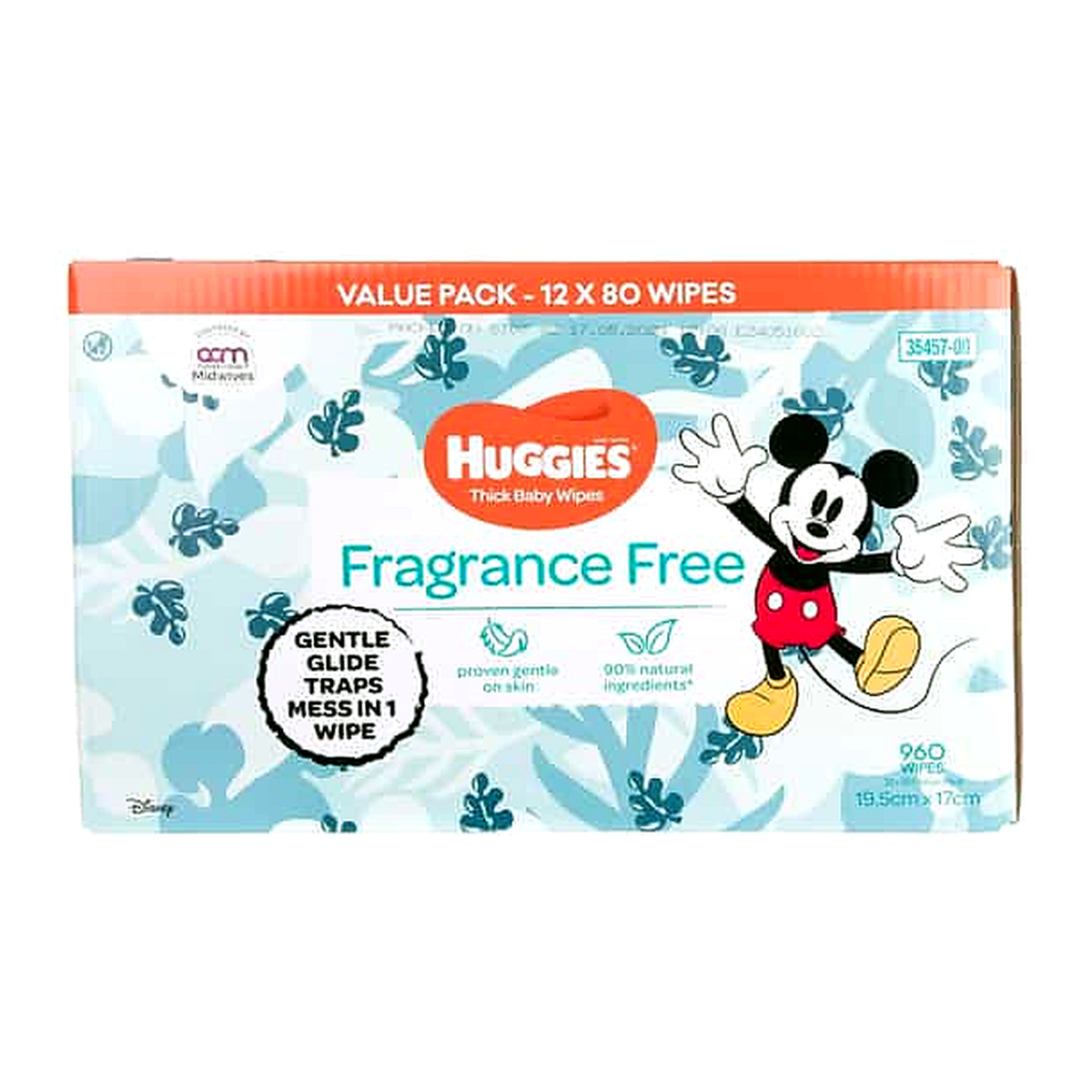 Huggies Fragrance Free Baby Wipes (960 pk)