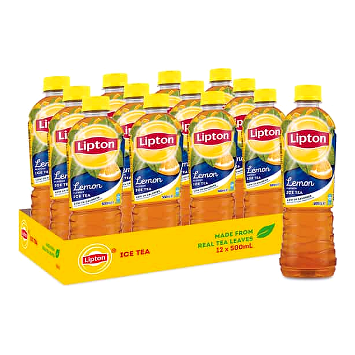Lipton Lemon Flavor Iced Tea Bottles (500 ml x 12 pk)