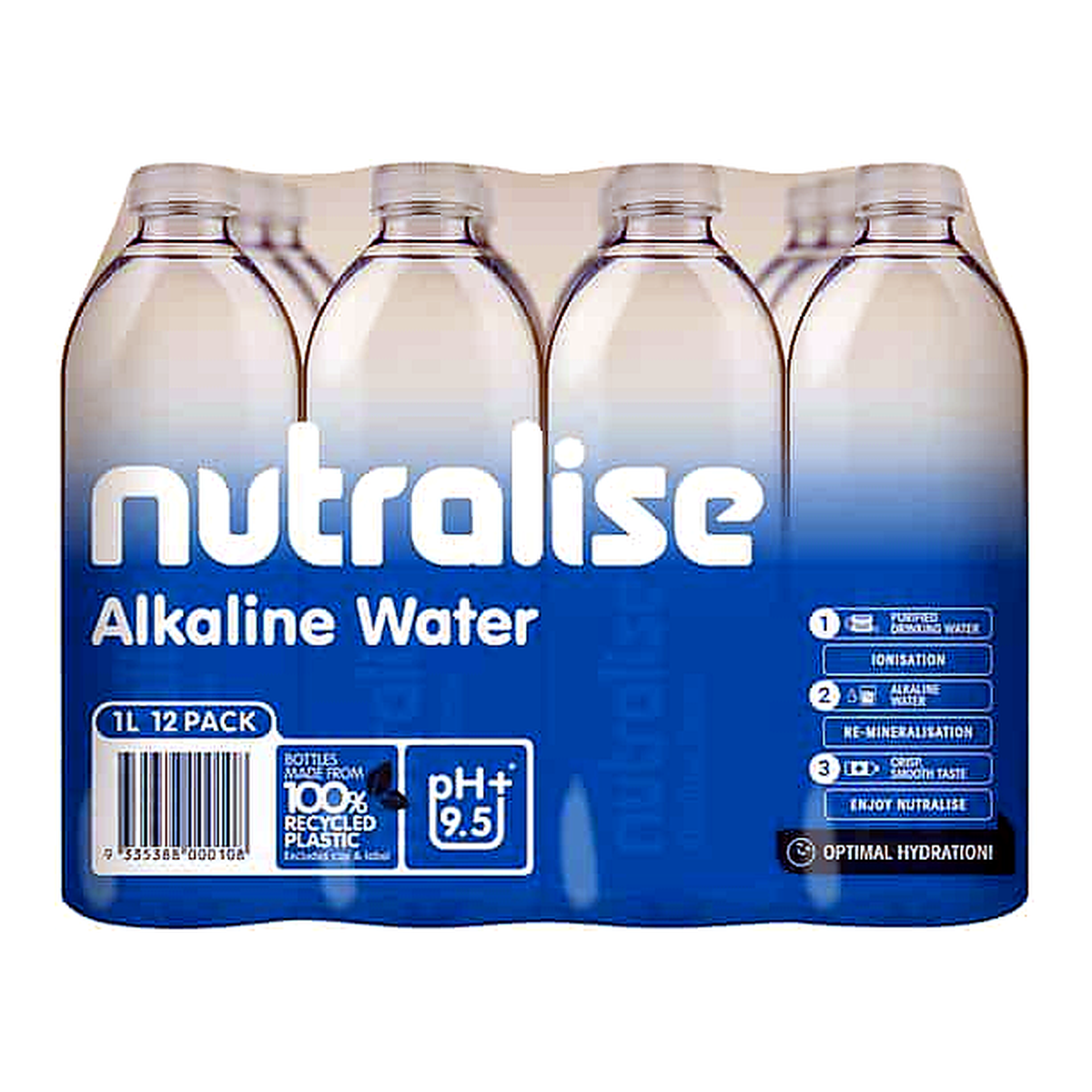 Nu-Pure Nutralise Alkaline Water (1 L x 12 pk)