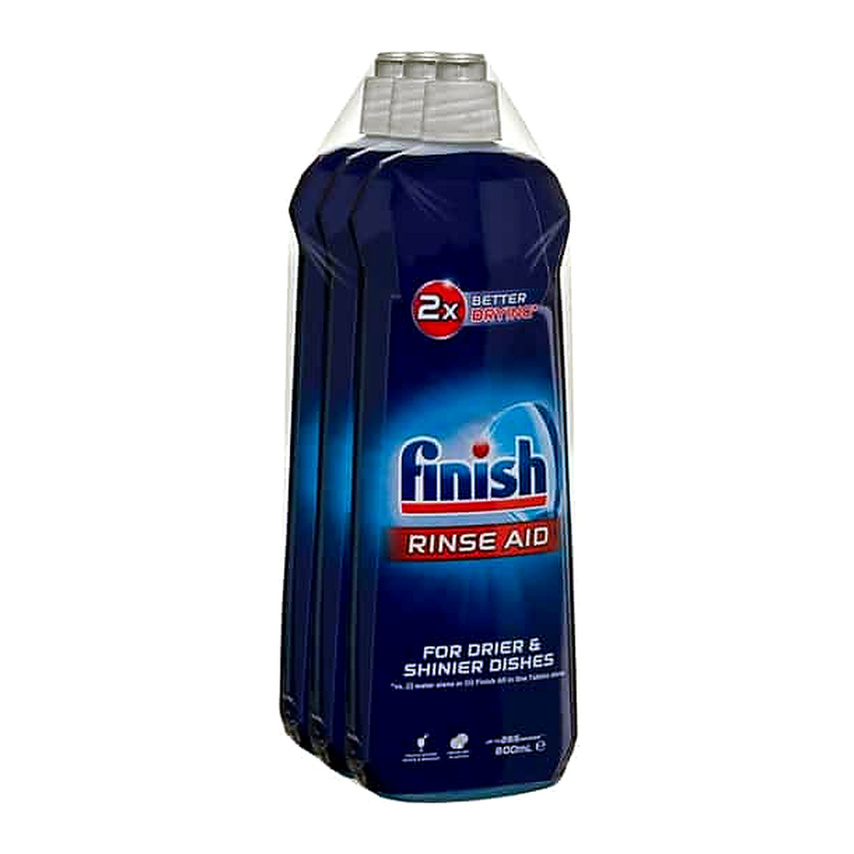 Finish Rinse Aid (800ml x 3)