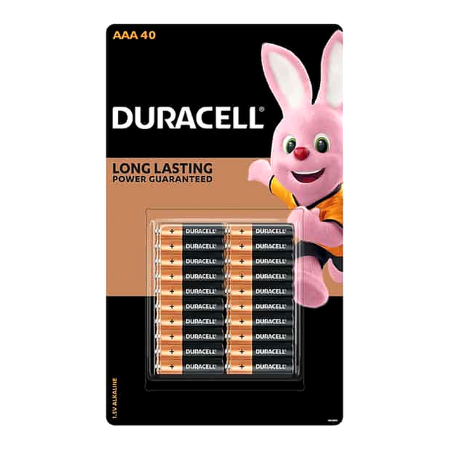 Duracell Coppertop AAA Batteries (40 pk)