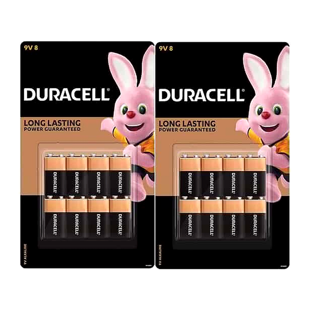 Duracell Alkaline 9V Batteries (8 pk)