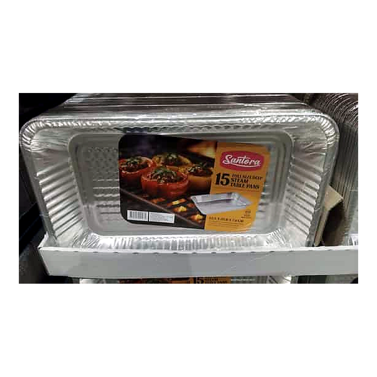 Santora Full Size Deep Table Pans (15 pk)