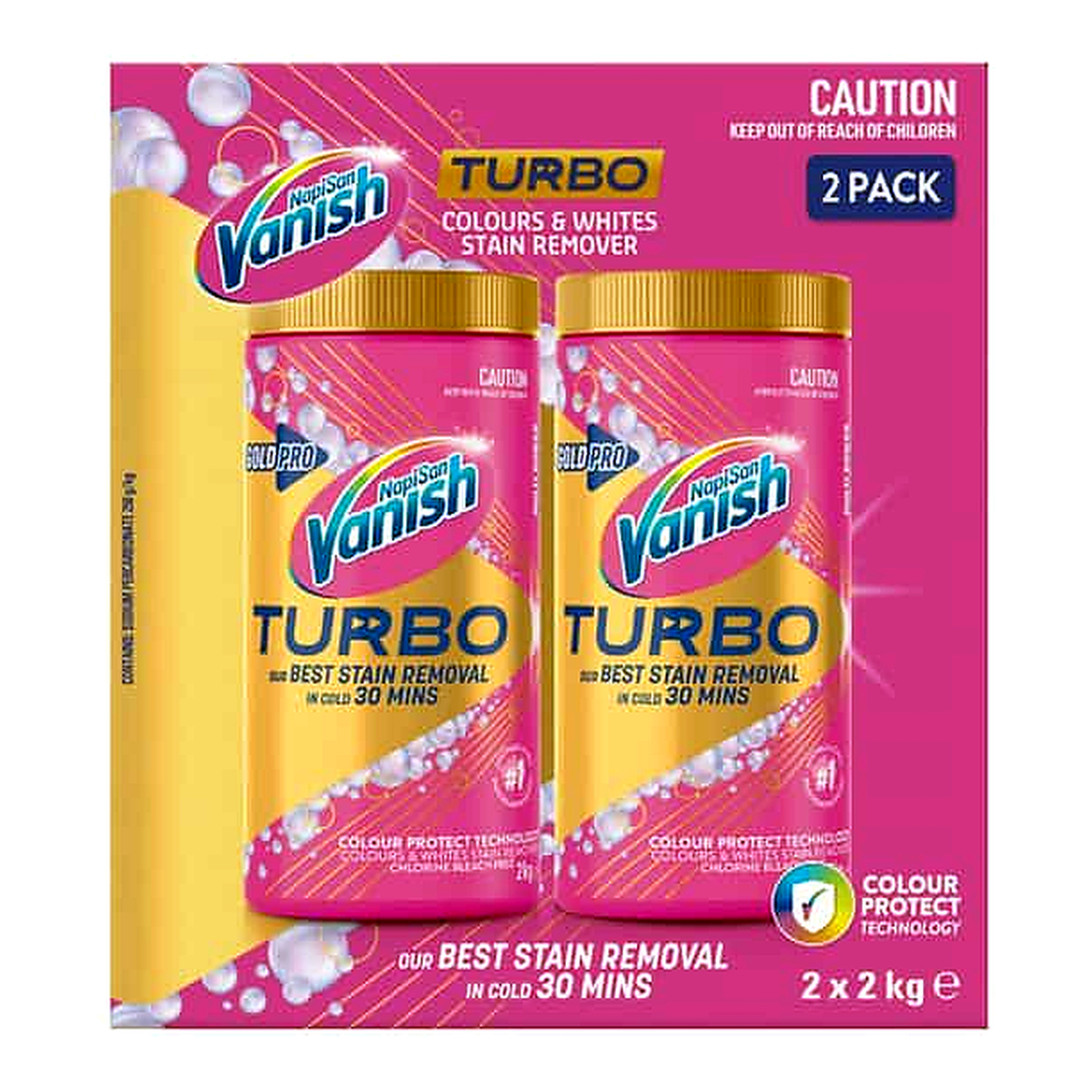 Vanish Napisan Turbo Stain Remover (2 kg x 2 ct)