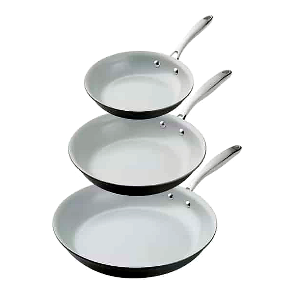 Tramontina Hard Anodised Frypan 3 Piece Set (3 pk)