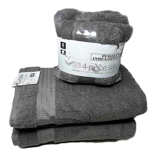 Purely Indulgent 76cm x 147cm Flintstone Bath Towel