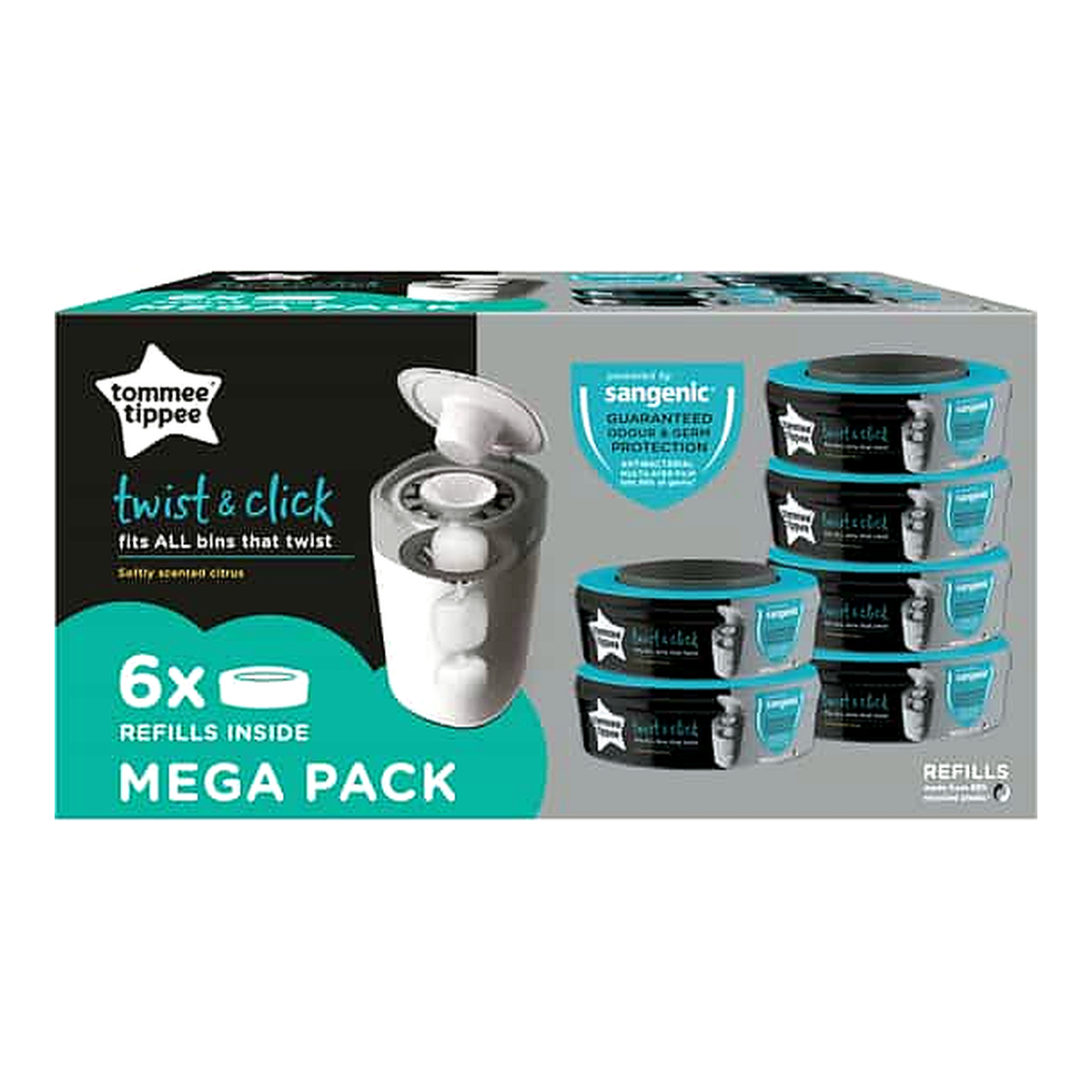 Tommee Tippee Bin Refill (6 pk)