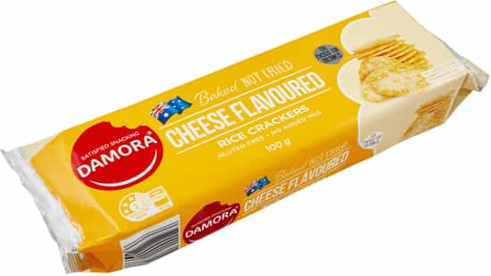 Damora Cheese Rice Crackers (100 gs)