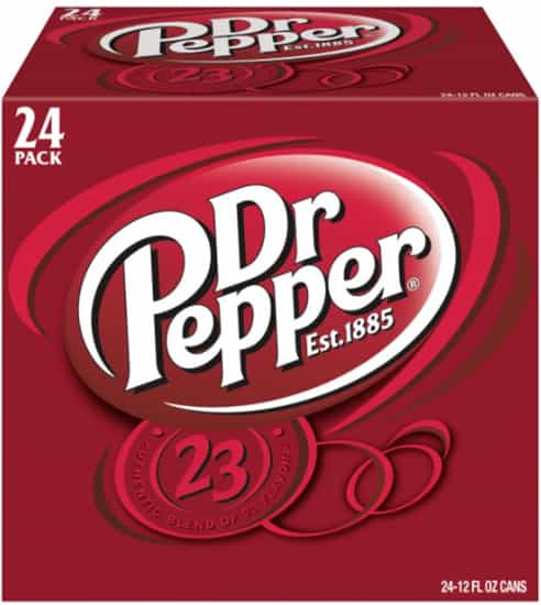 Dr Pepper Soda Cans (355 ml x 24 pk)