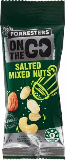 Forresters On The Go Salted Mixed Nuts (45 gs)