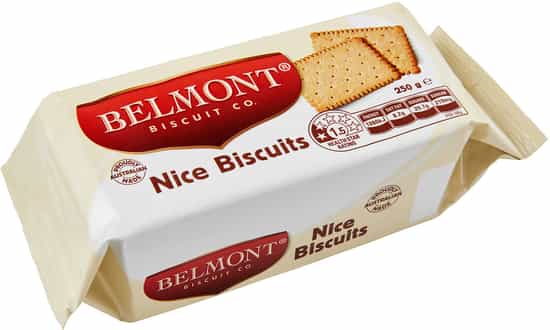 Belmont Biscuit Co. Nice Biscuits (250 gs)