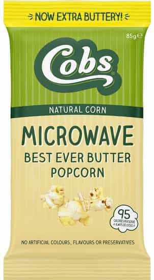 Cobs Best Ever Butter Microwave Popcorn (85 gs)