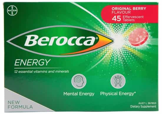 Berocca Berry Energy Tablets (45 pk)