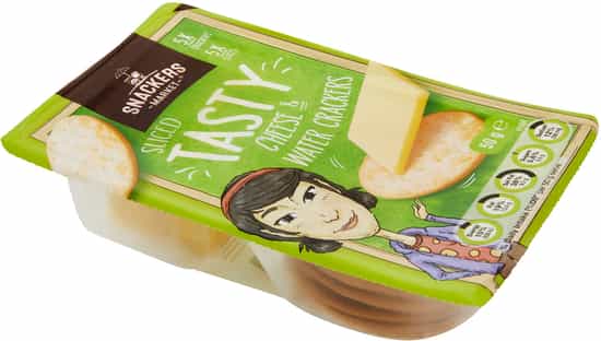 Snackers Market Tasty Cheese & Crackers (50 gs)