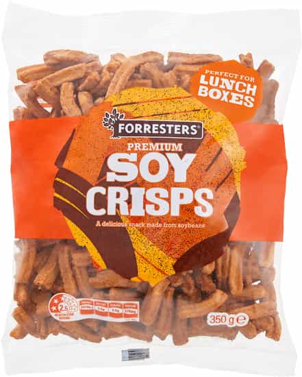 Forresters Premium Soy Crisps (350 gs)