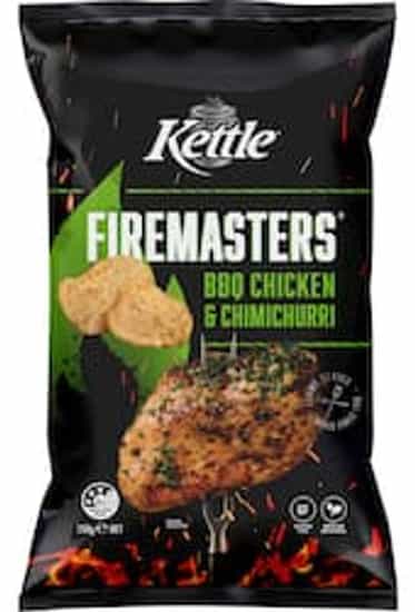 Kettle Foods BBQ Chicken & Chimichurri Potato Chips (150 gs)