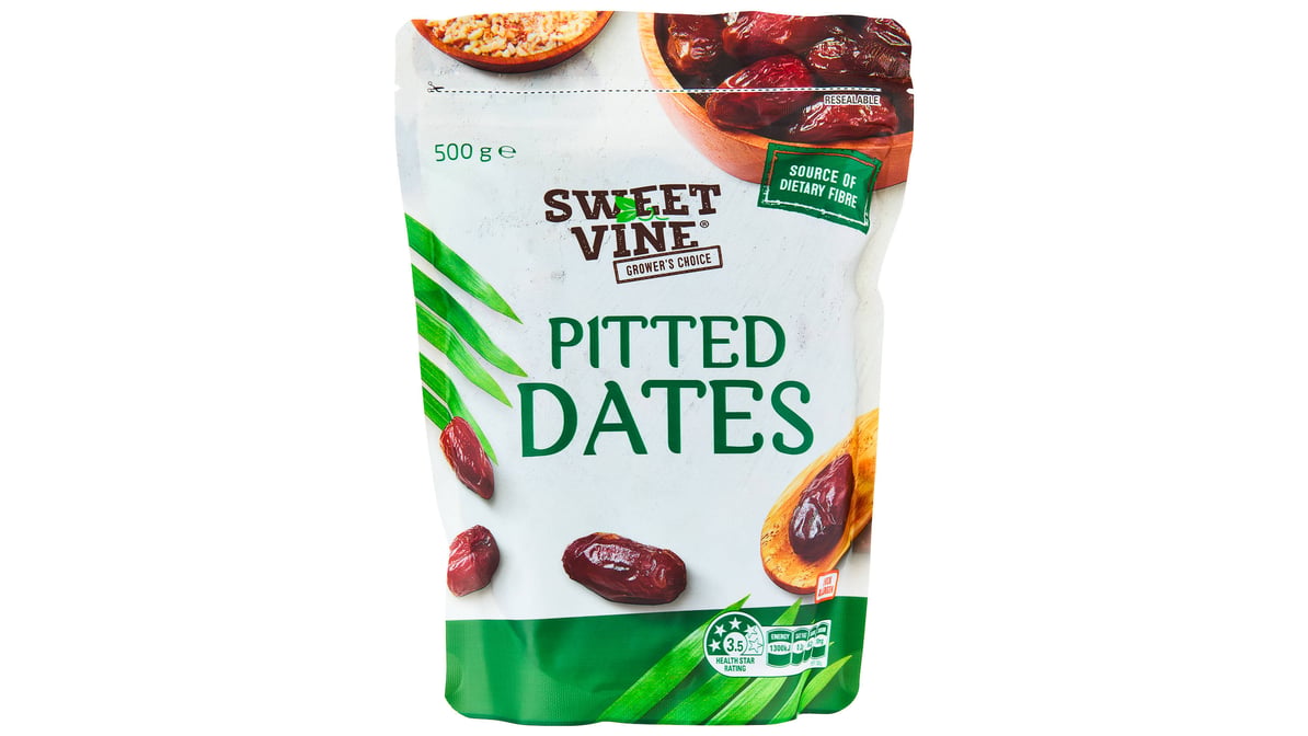 Sweet Vine Pitted Dates (500 gs)