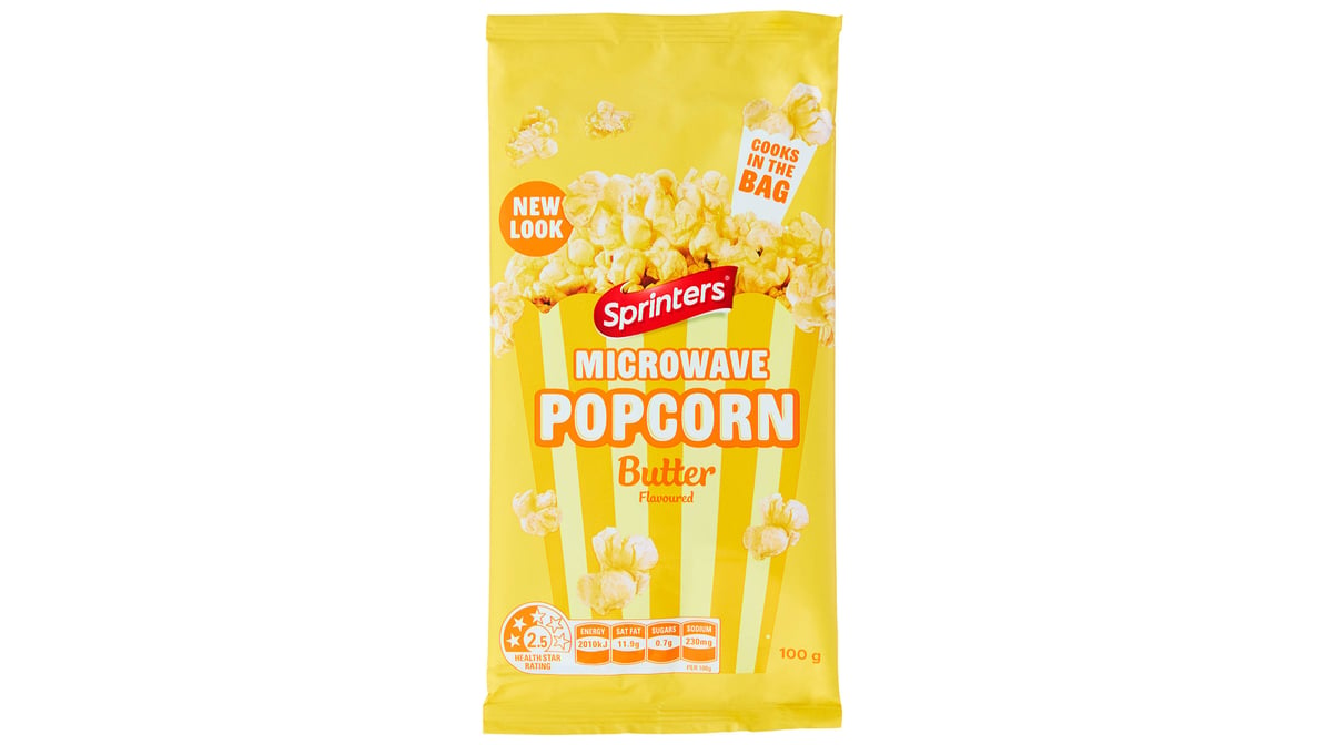 Sprinters Butter Microwave Popcorn (100 gs)