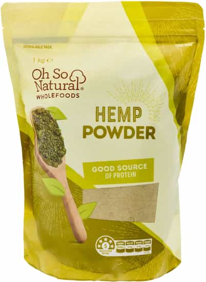 Oh So Natural Wholefoods Hemp Powder (1 kg)