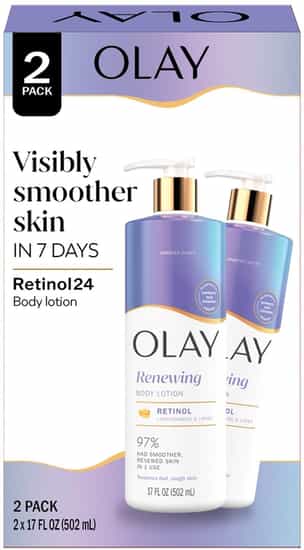 Olay Retinol Hand & Body Lotion (502 ml × 2 pk)