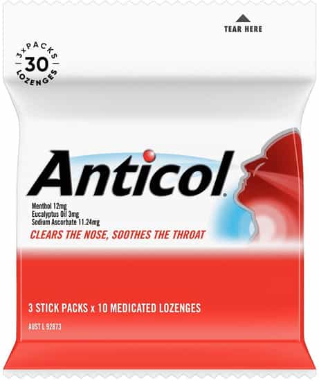 Anticol Throat Lozenges (1 ea x 30 pk)