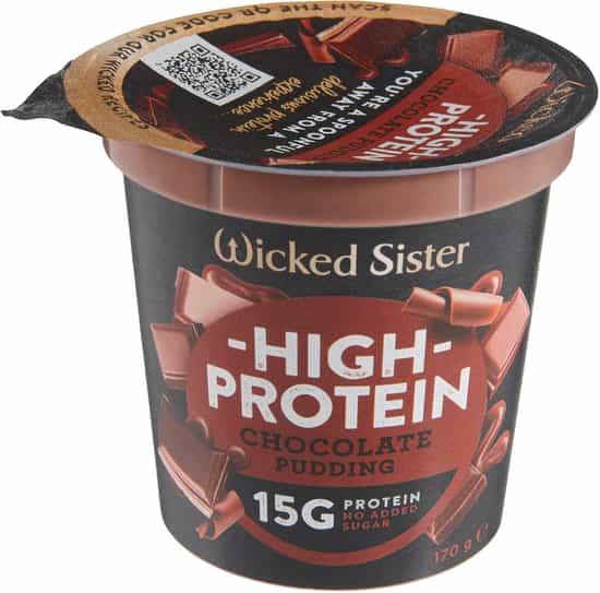Wicked Sister High Protein Chocolate Pudding (170 gs)
